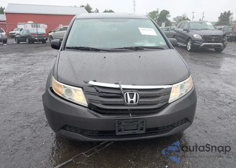 2013 Honda Odyssey Ex-L из США, поврежденный, VIN 5FNRL5H65DB055023